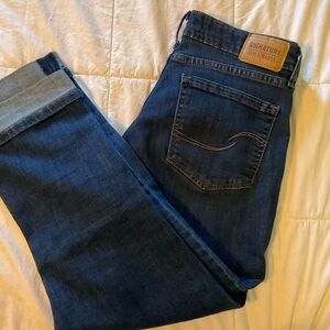 Signature by Levi Strauss Blue Denim Capri